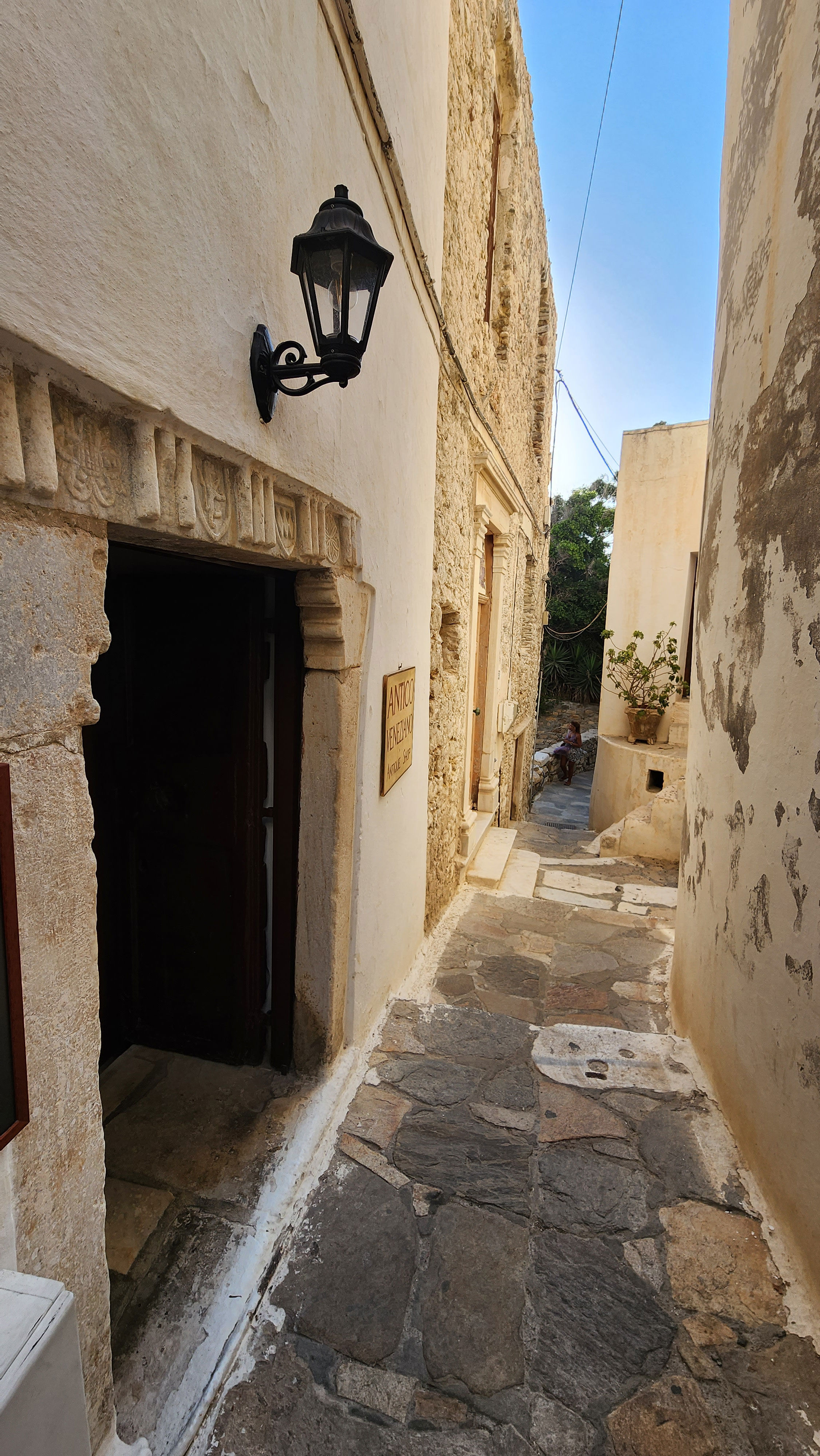 Naxos town